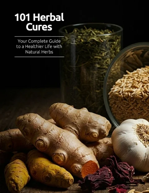 101 Herbal Cures ebook cover